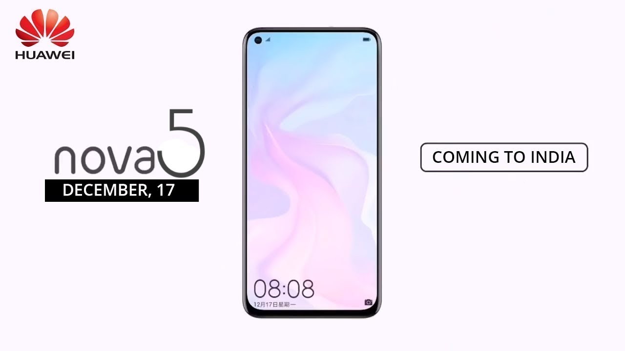 بدون خدمات جوجل - إطلاق هاتف Huawei Nova 5 خلال يونيو الجاري