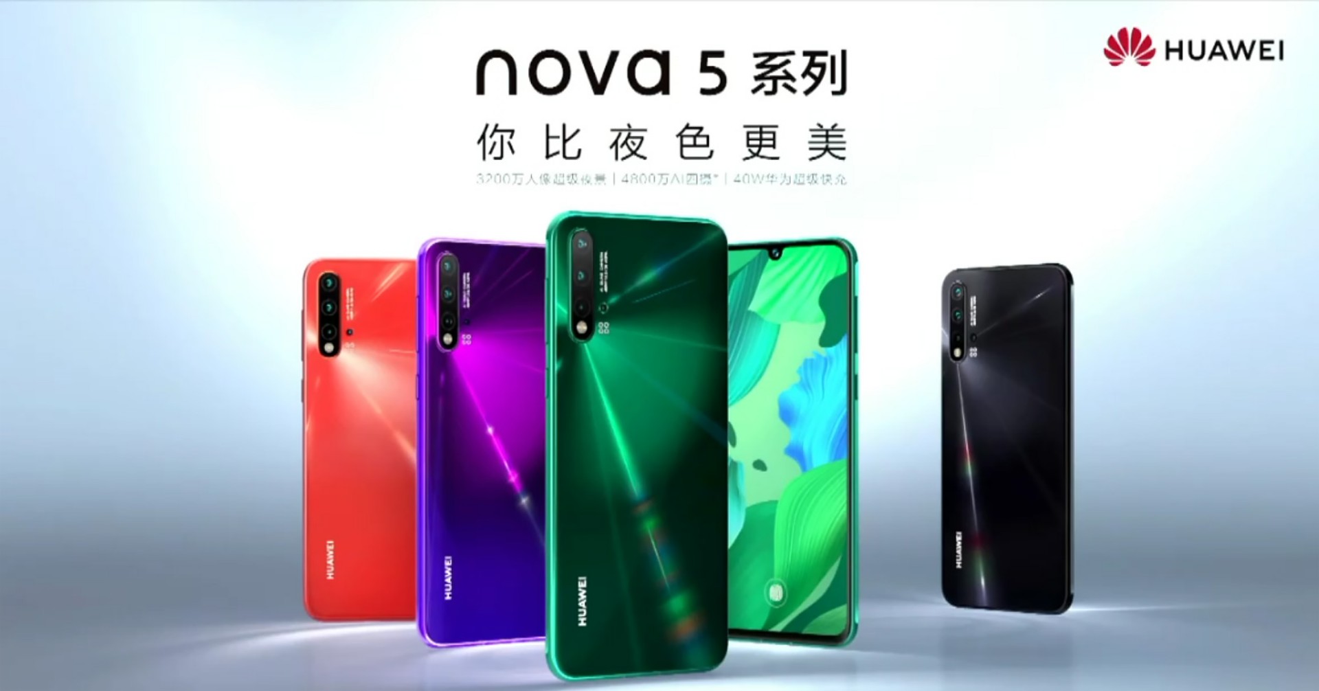 هواوي تعلن عن Nova 5 بشريحة Kirin 810 الجديدة
