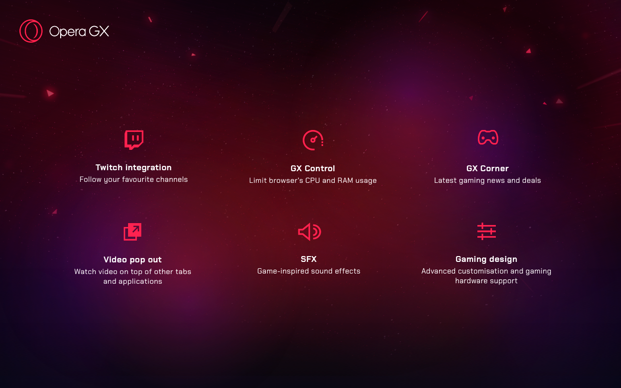 opera gx browser size