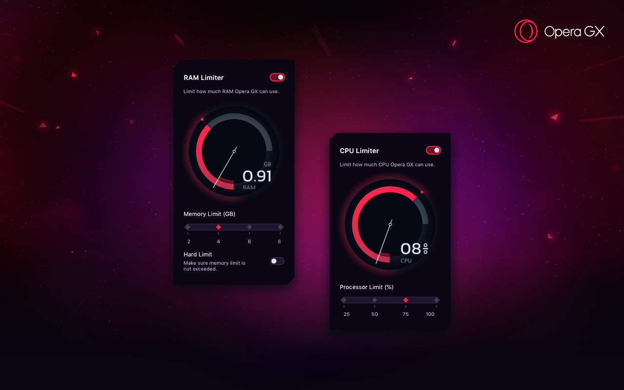متصفح Opera GX.. متصفح مخصص للجيمنج والألعاب