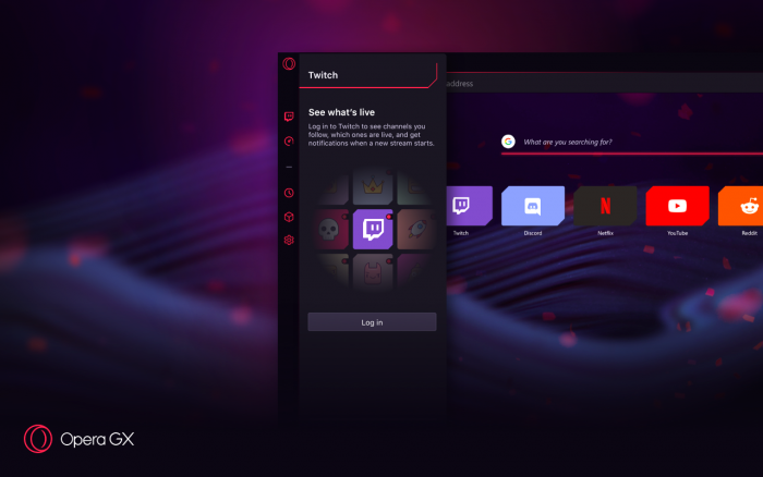 متصفح Opera GX.. متصفح مخصص للجيمنج والألعاب