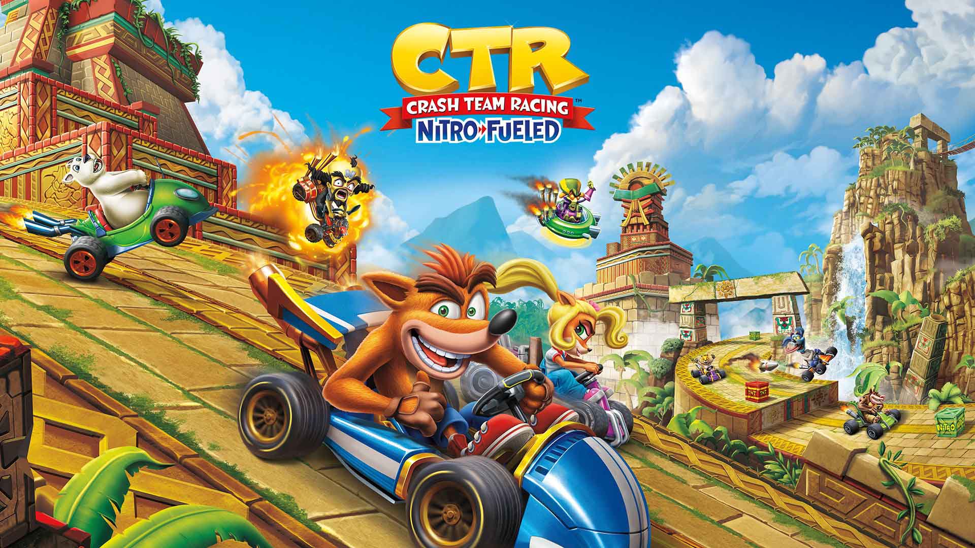 شاهد الإعلان الدعائي للعبة Crash Team Racing Nitro Fueled من شركة Activision
