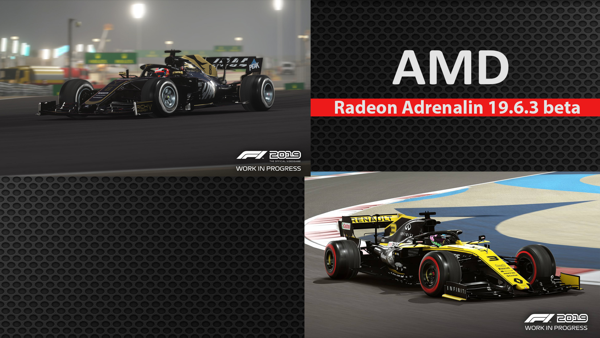 إطلاق تعريف AMD Radeon Adrenalin 19.6.3 beta الداعم للعبة F1 2019