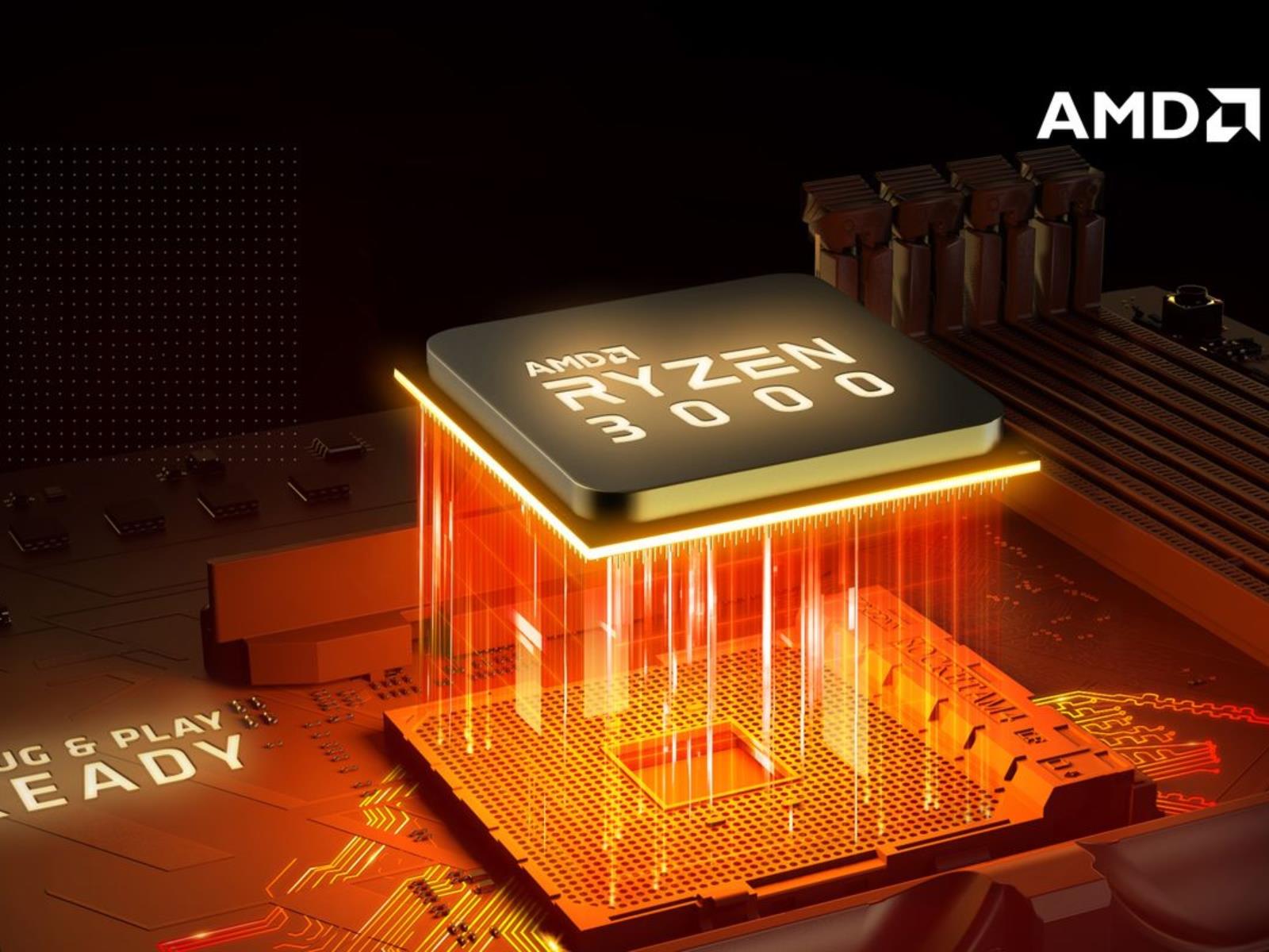 معالجات Ryzen الجديدة تستحوذ على الحصة السوقية في السوق الأسيوي من إنتل