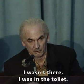 Dyatlov meme - I was in the toilet