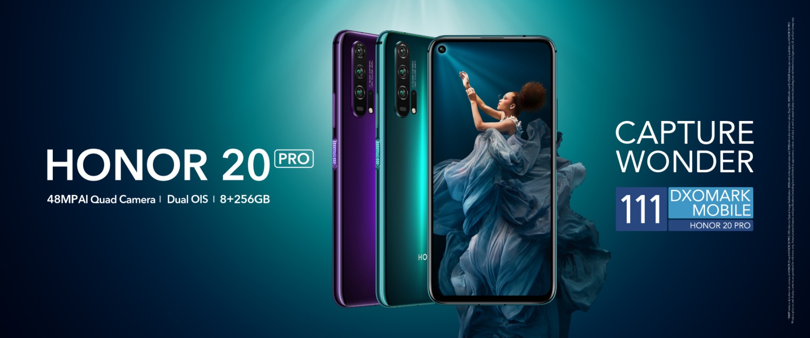 في اختبارات DxOMark .. هاتف Honor 20 PRO يأتي في المركز الثاني !!