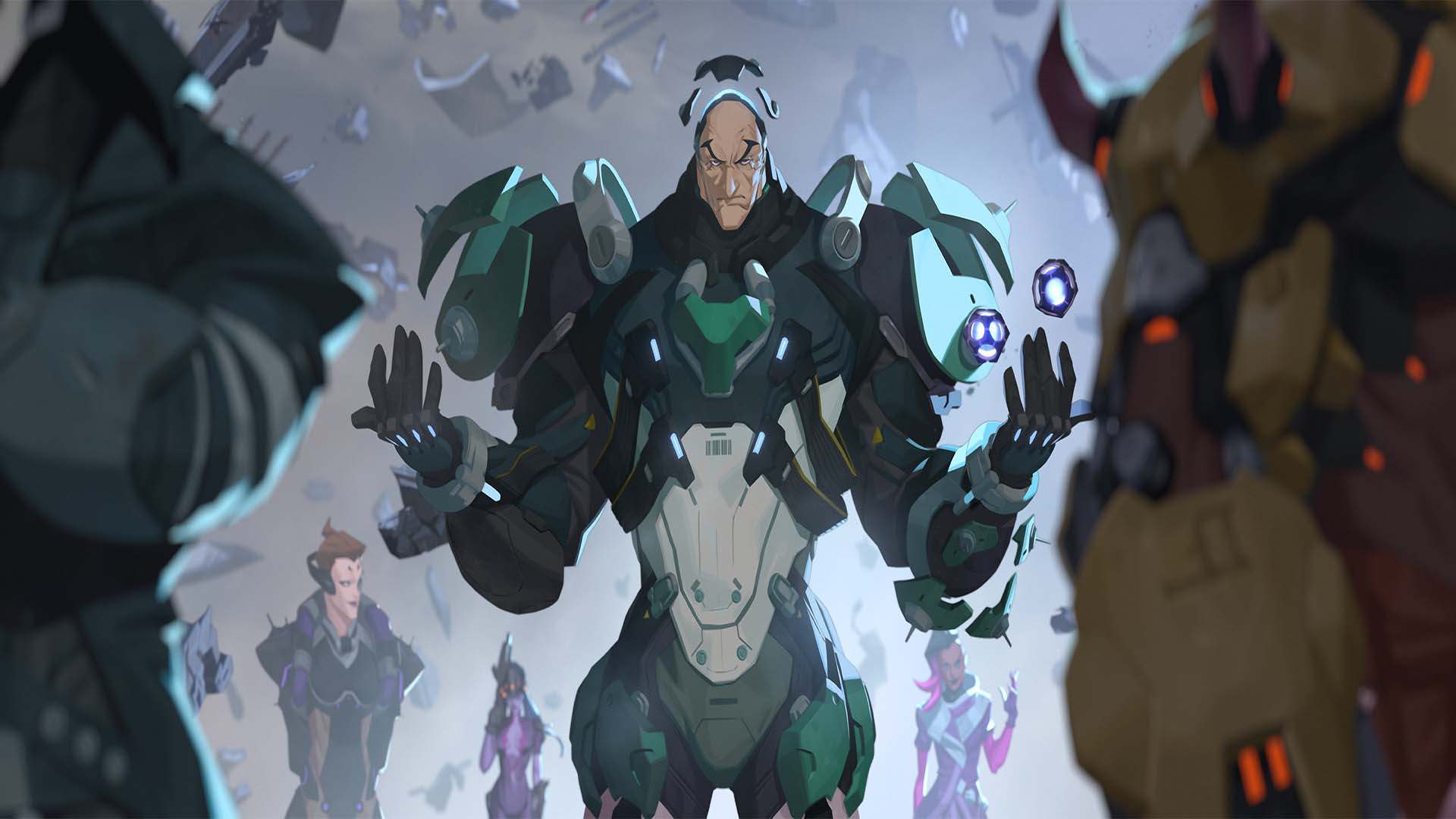 البطل سيجما أحدث أبطال لعبة Overwatch متاح الأن فى منطقة الاختبار.