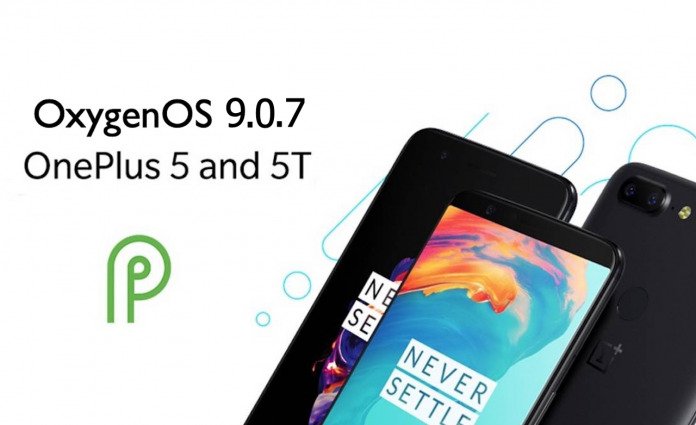 تحديث واجهة مستخدم Oxygen OS 9.0.7 يصل إلى OnePlus 5 و OnePlus 5T