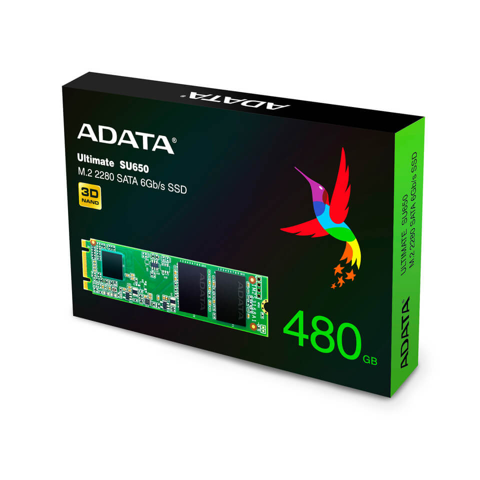 ADATA تطلق وحدة تخزين الحالة الصلبة Ultimate SU650 M.2 2280
