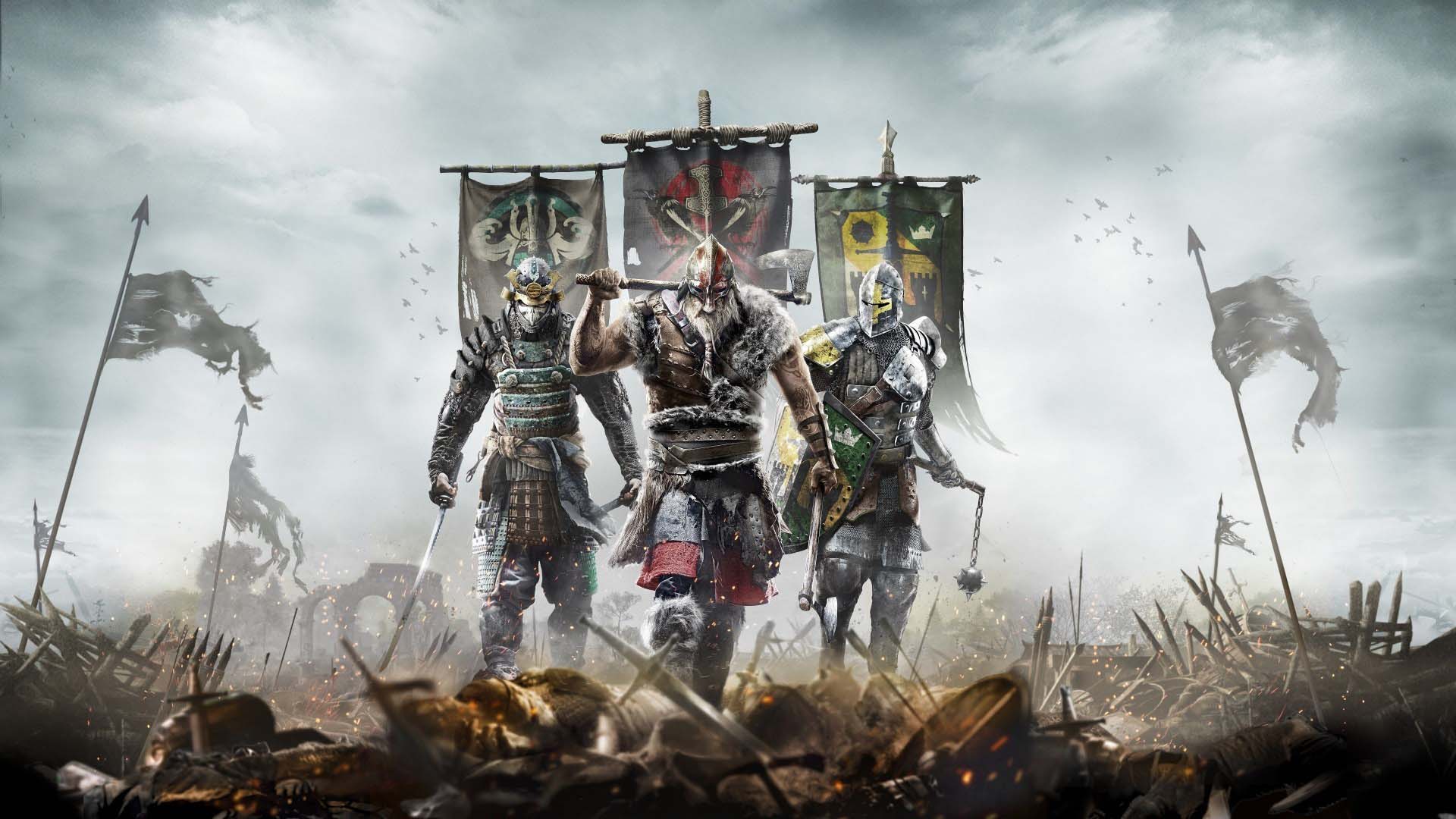 الإعلان عن شخصية Jormungandr الخاصة بالموسم الثالث من السنة الثالثة للعبة For Honor من Ubisoft.