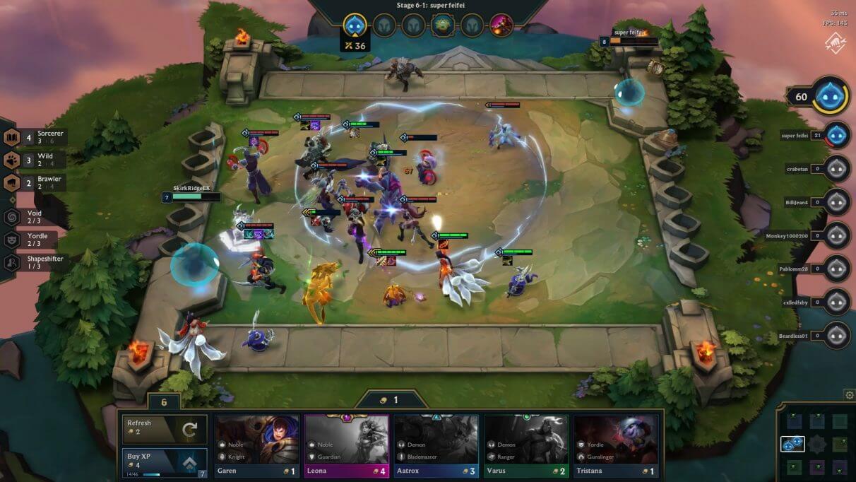 Team Fight Tactics