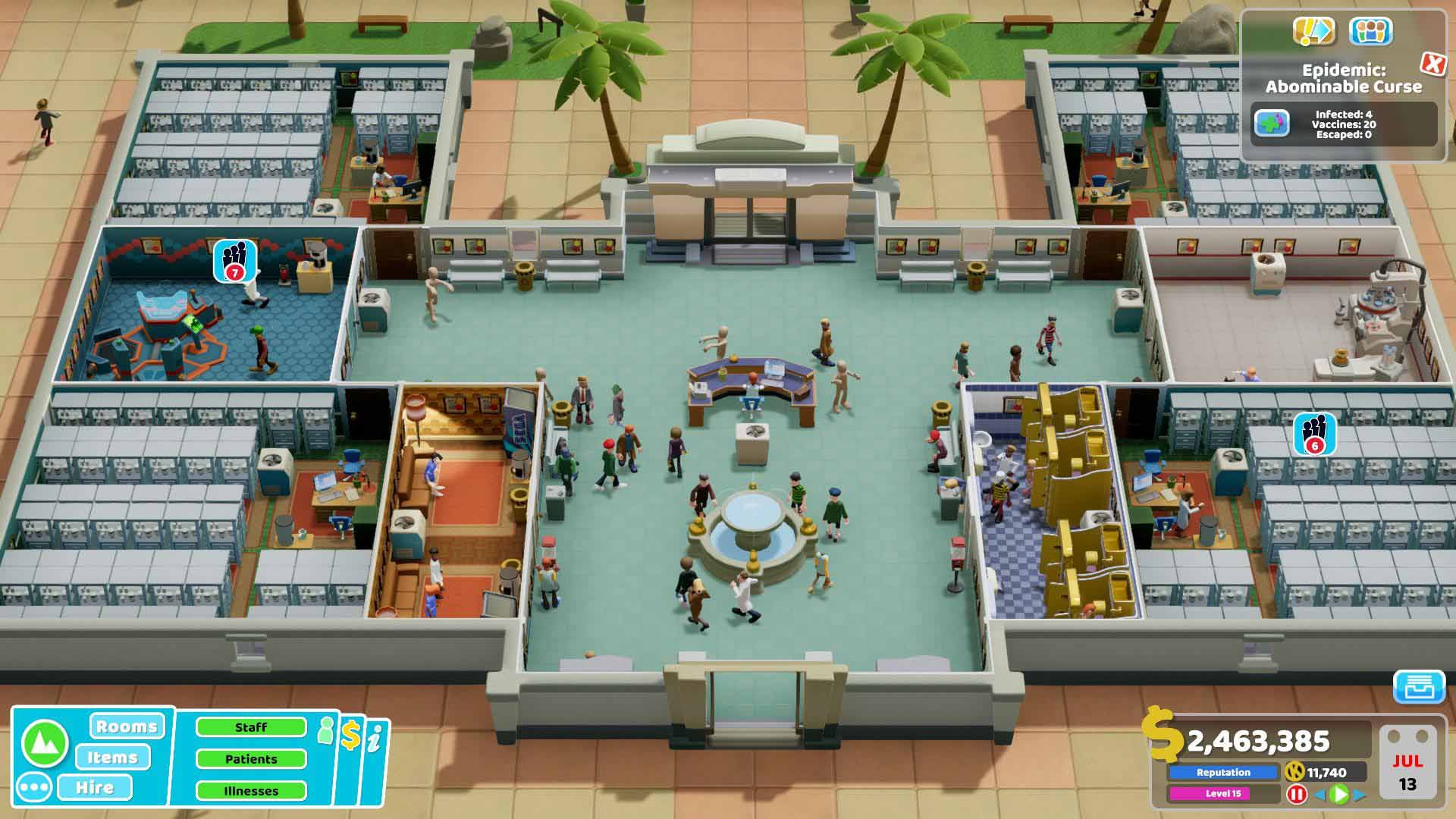 two point hospital sega consoles edition