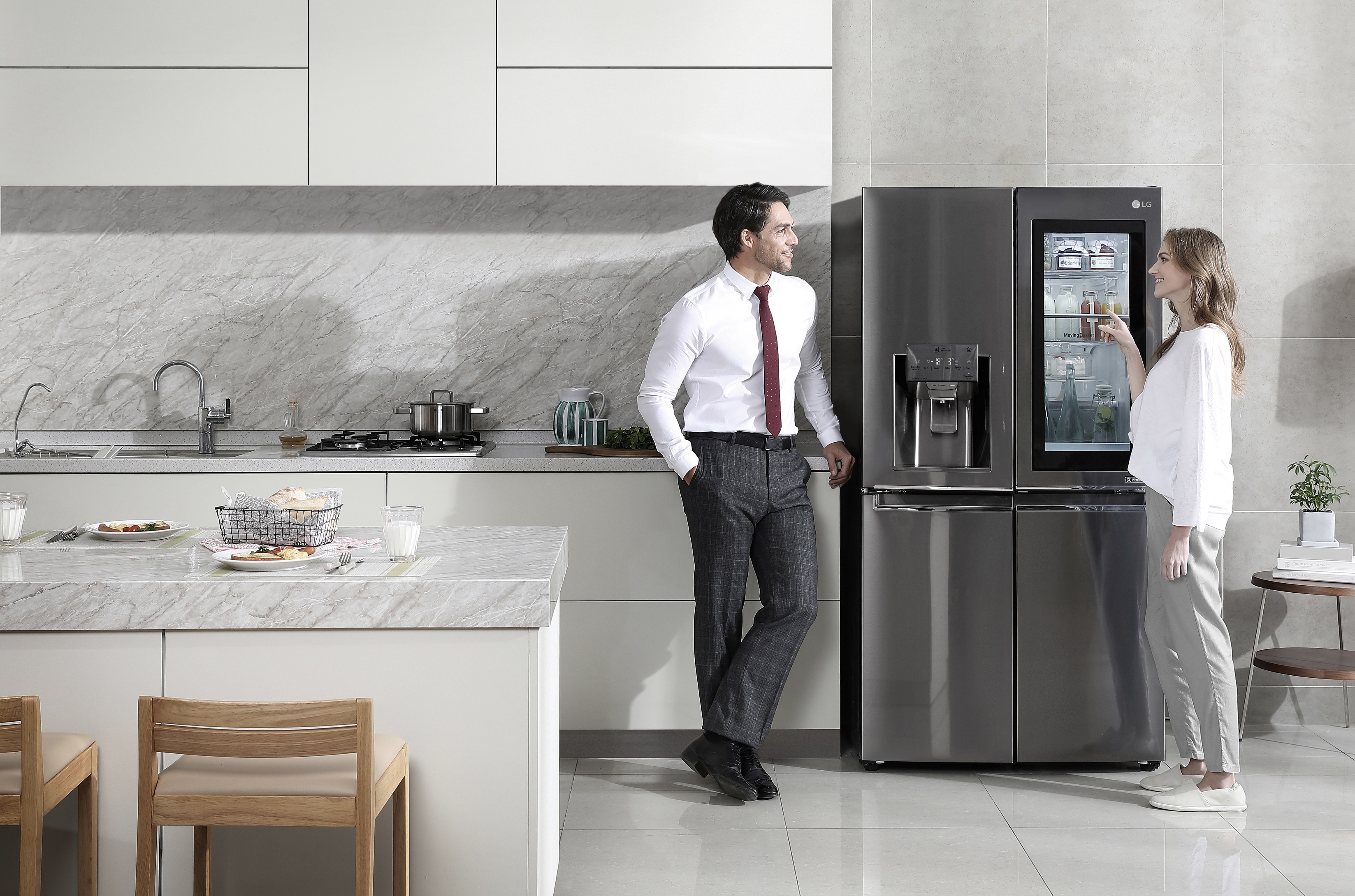 ثلاجات LG INSTAVIEW تعزز الاستدامة بمجموعة من التقنيات المتطورة