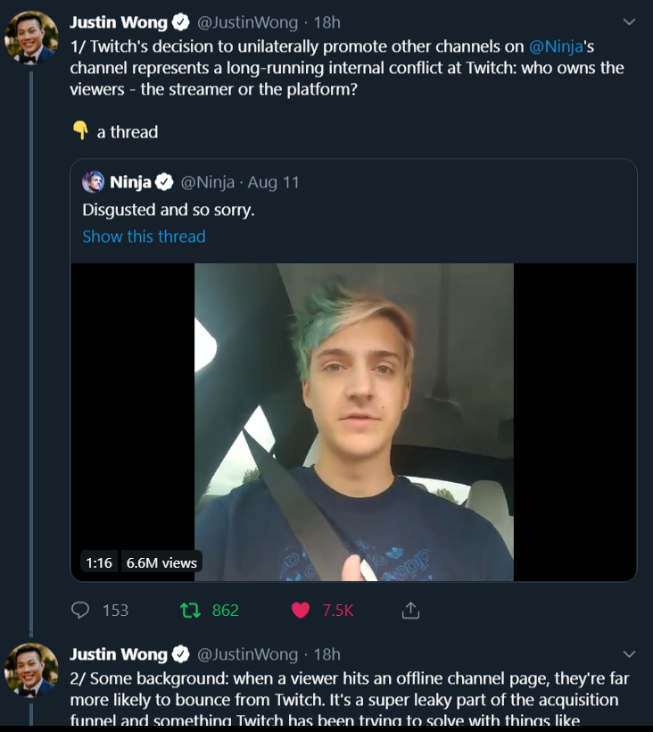 Ninja & Twitch