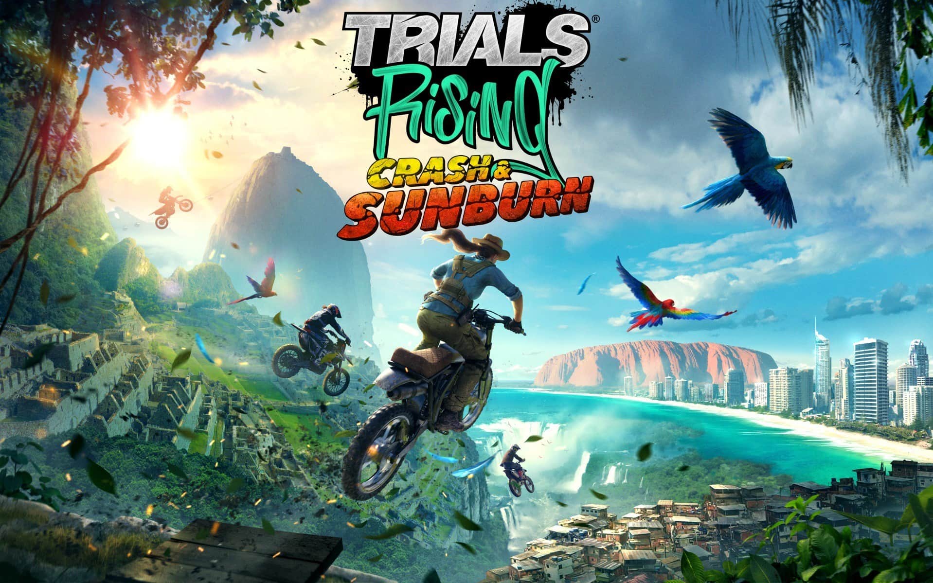 الإعلان عن توسعة Crash & Sunburn الجديدة للعبة Trials Rising !!