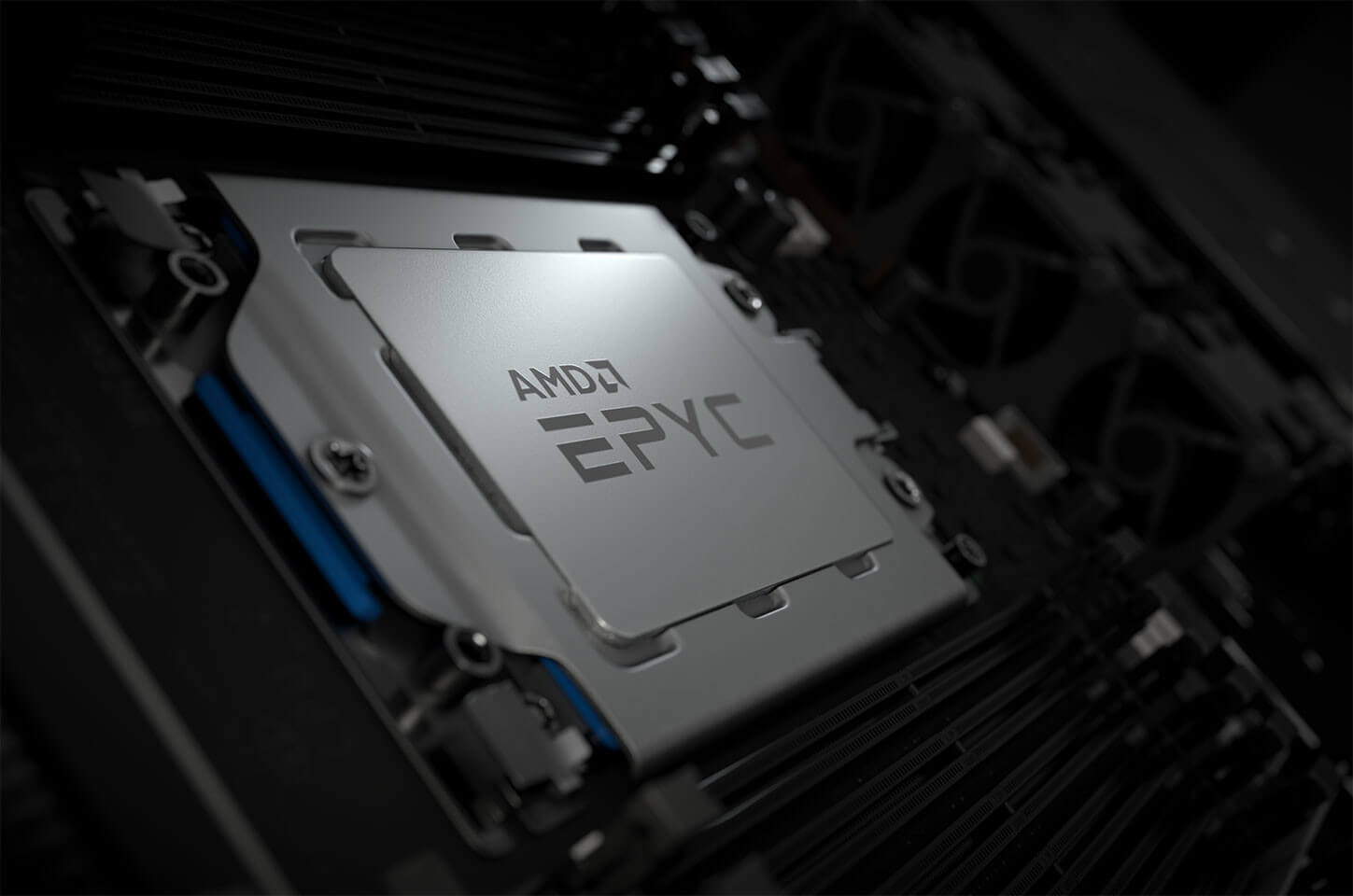 اطلاق معالجات الجيل الثاني من AMD EPYC ROME ب64 نواة و128 مسارًا