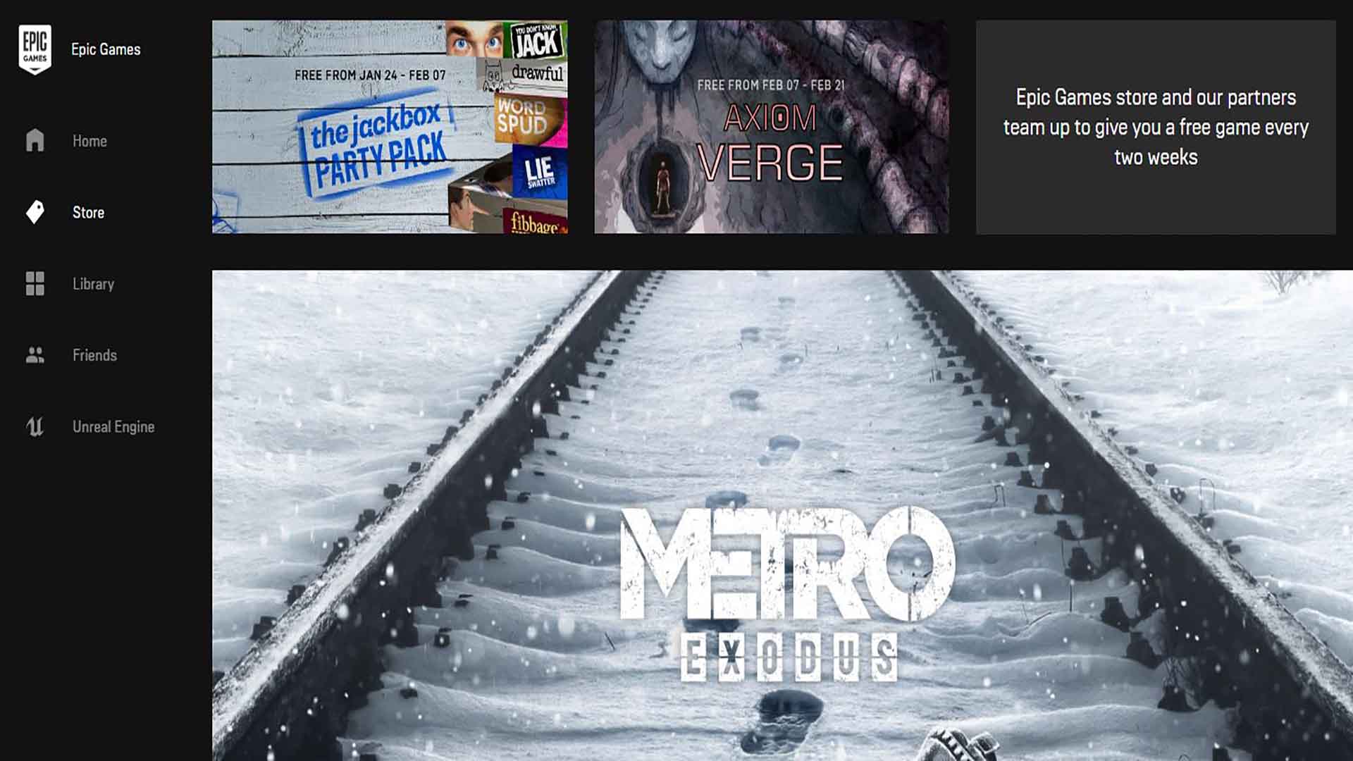 metro exodus deep silver epic games