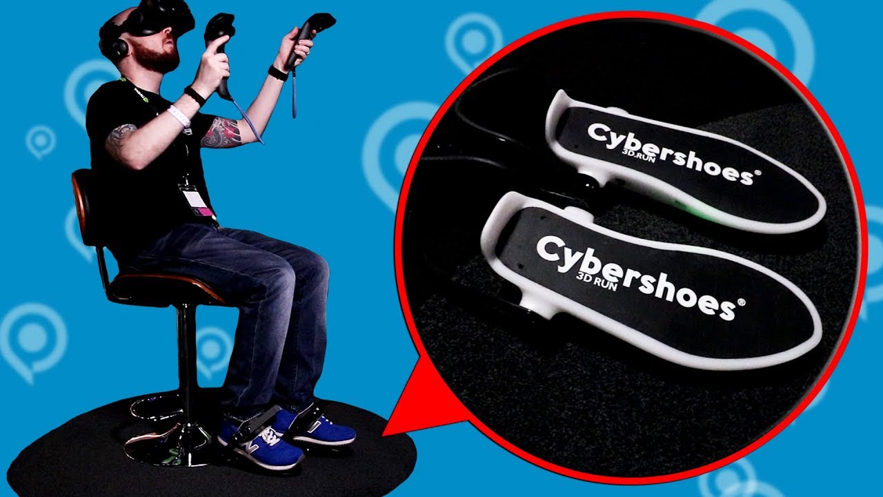 حذاء Cybershoes يتيح الركض والتنقل والقفز في الواقع الإفتراضي دون مغادرة مقعدك