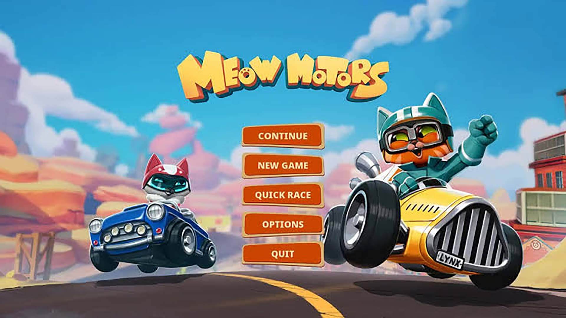 meow motors kart racing
