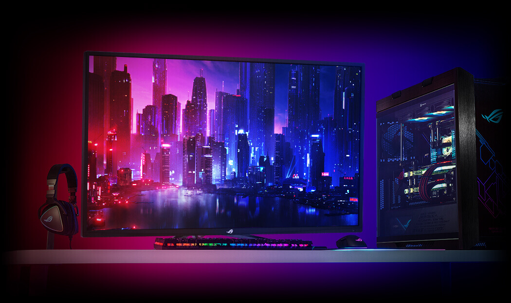 شاشة ASUS الكمبيوتر