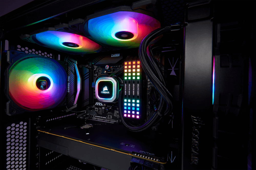 CORSAIR علبة الكمبيوتر