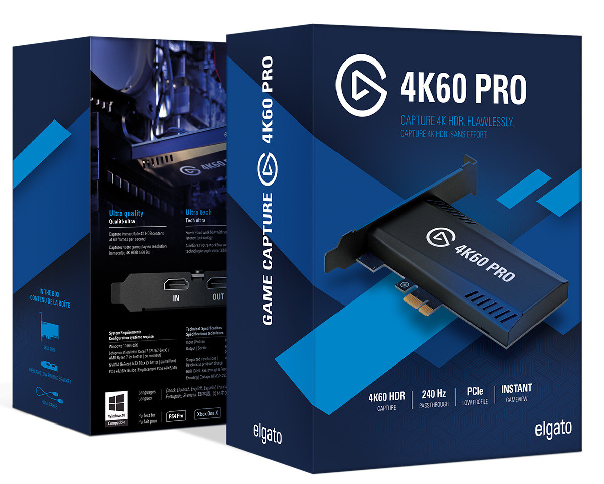 Elgato تطلق بطاقة التصوير 4K60 Pro MK.2