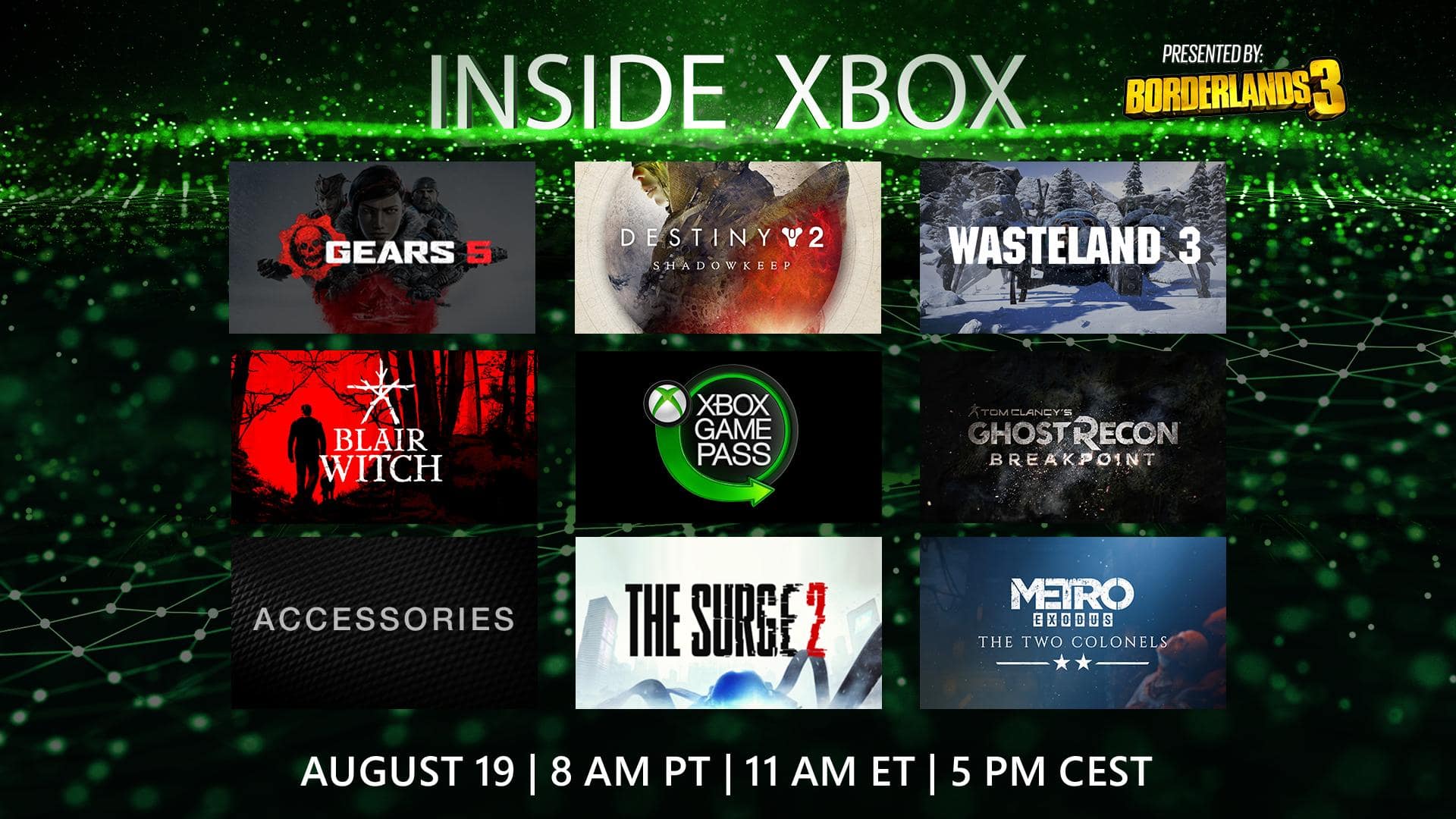 ملخص فقرة Inside Xbox : إضافة جديدة ل Metro ، أسلوب القتال في The Surge 2 ، تريلر ل Blair Witch و Destiny 2 وغيرها !!