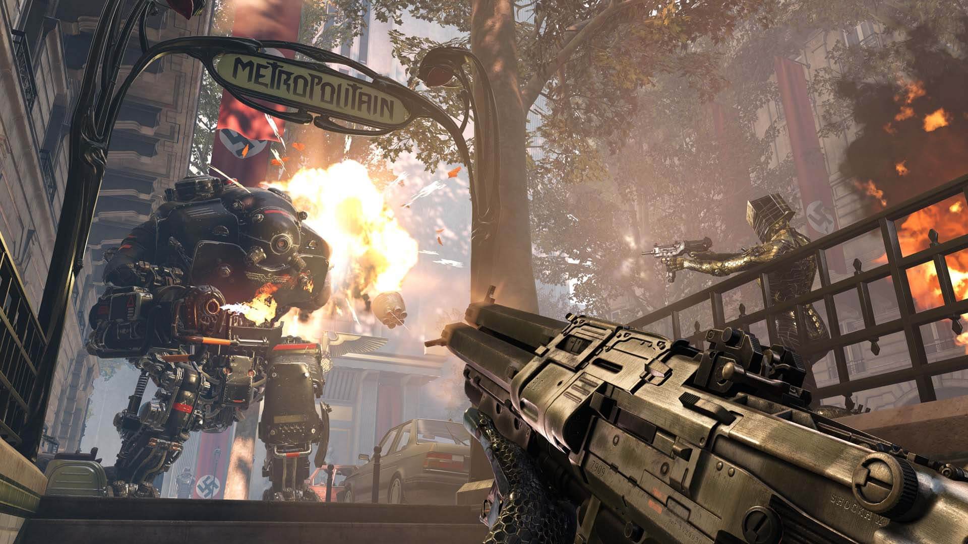 wolfenstein youngblood machine mages arkan studios review
