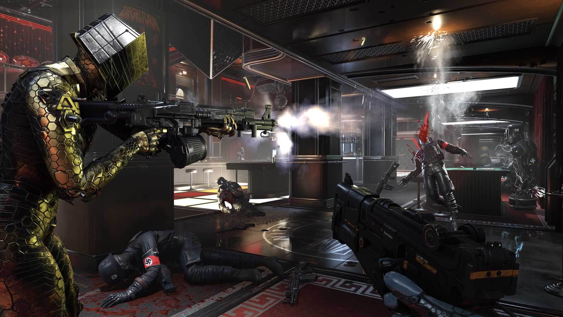 wolfenstein youngblood machine mages arkan studios review