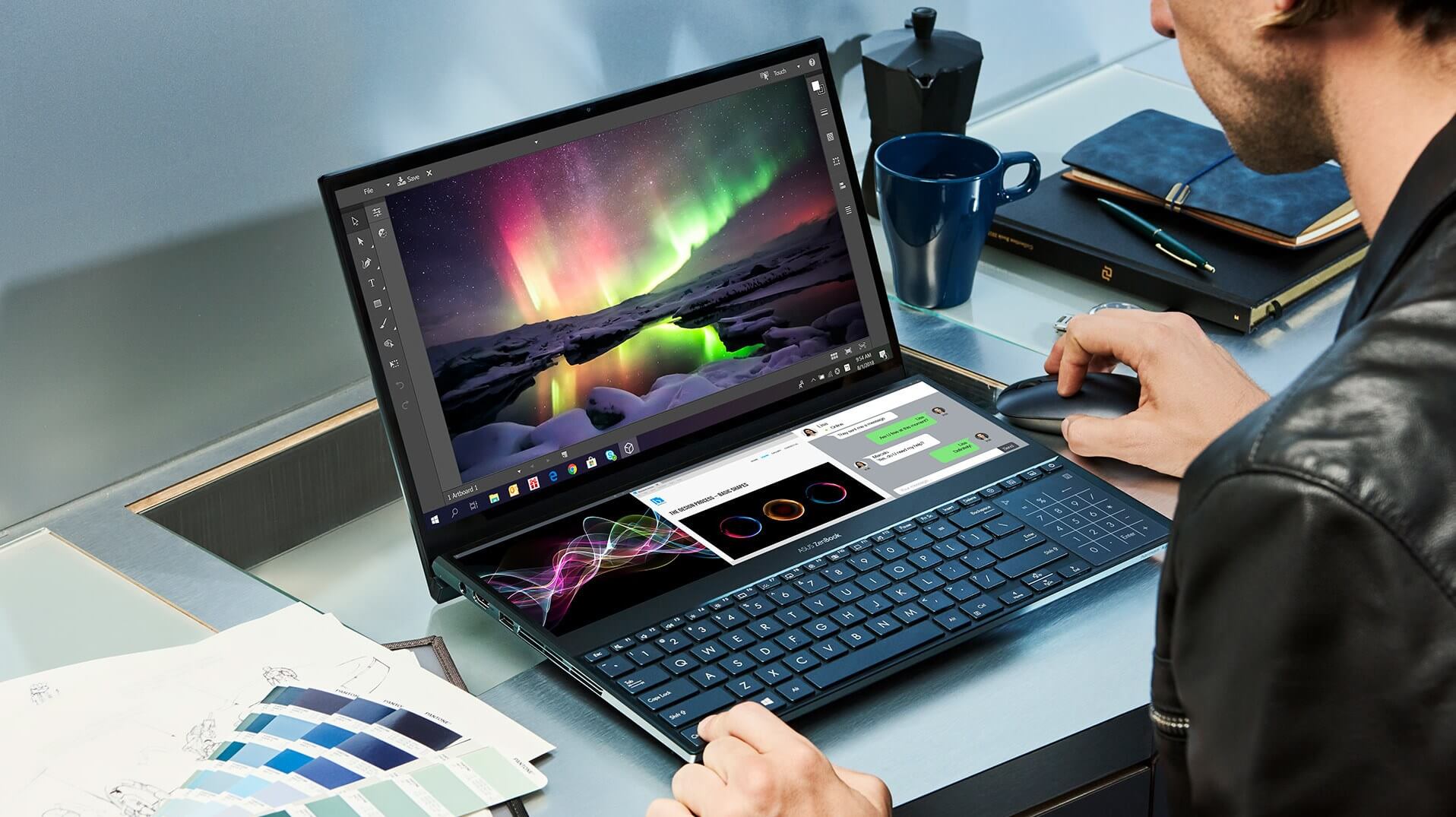 الإعلان عن ميعاد إطلاق ASUS ZenBook Pro Duo منافس الـ MacBook الجديد!