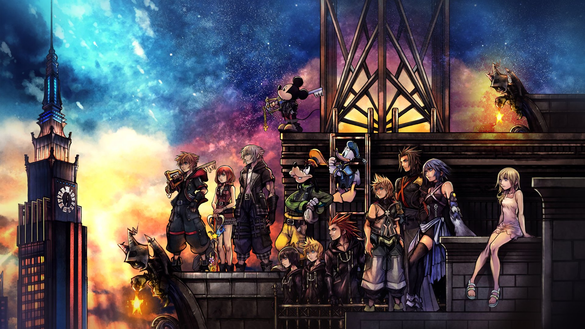 العرض الدعائي لإضافة Re: Mind من لعبة Kingdom Hearts III