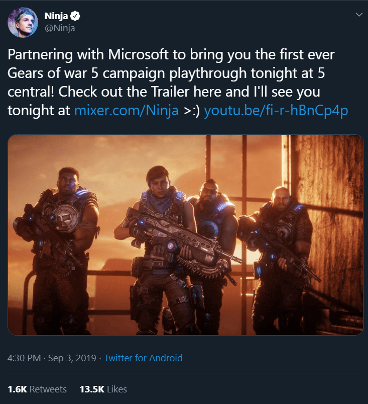 Gears 5 Ninja Campaign 