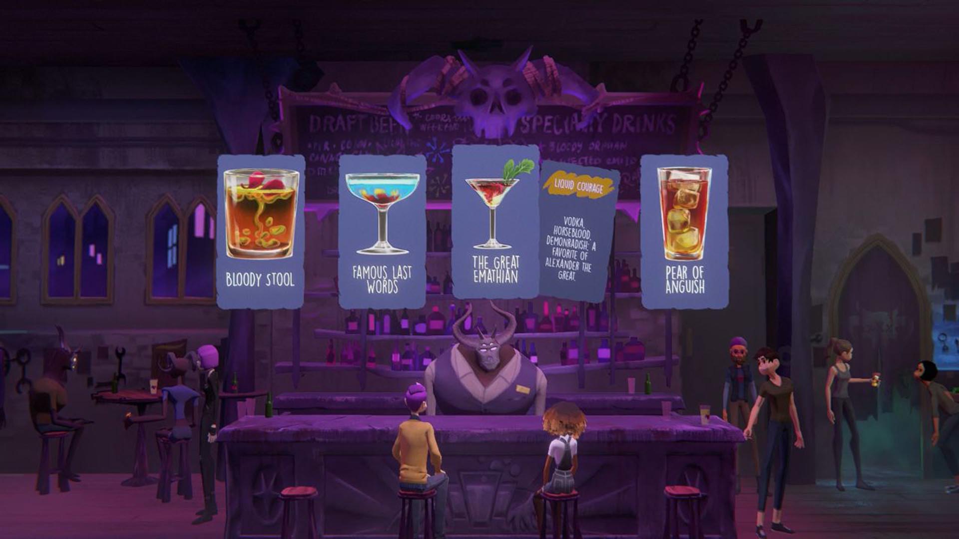 لعبة Afterparty أخر إصدارات فريق Night School Studio الشهير بلعبة Oxenfree oxenfree night school studio afterparty
