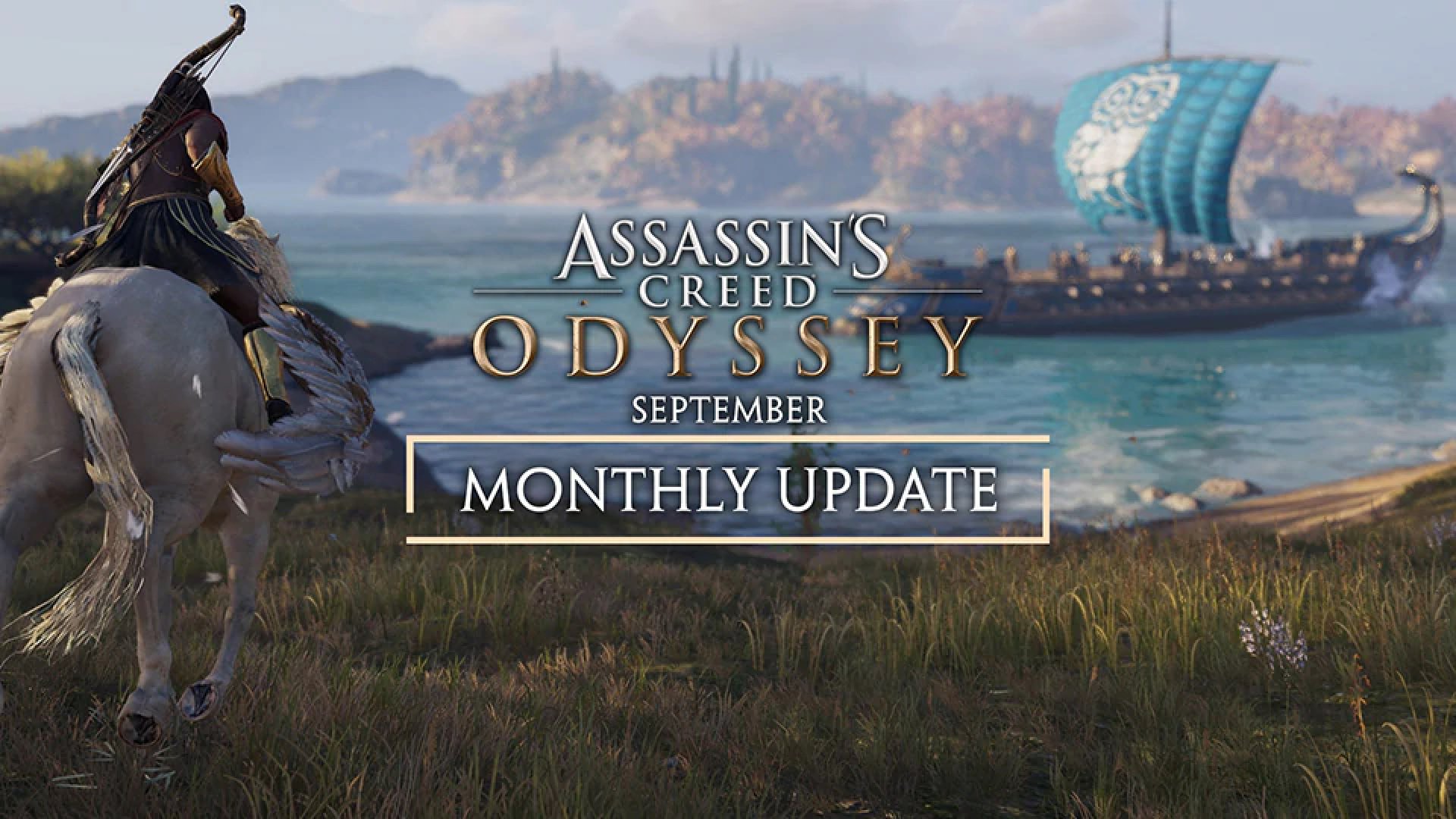 تعرف على محتوى تحديث شهر سبتمبر للعبة AC Odyssey : طور Discovery Tour ومهمة جديدة !!