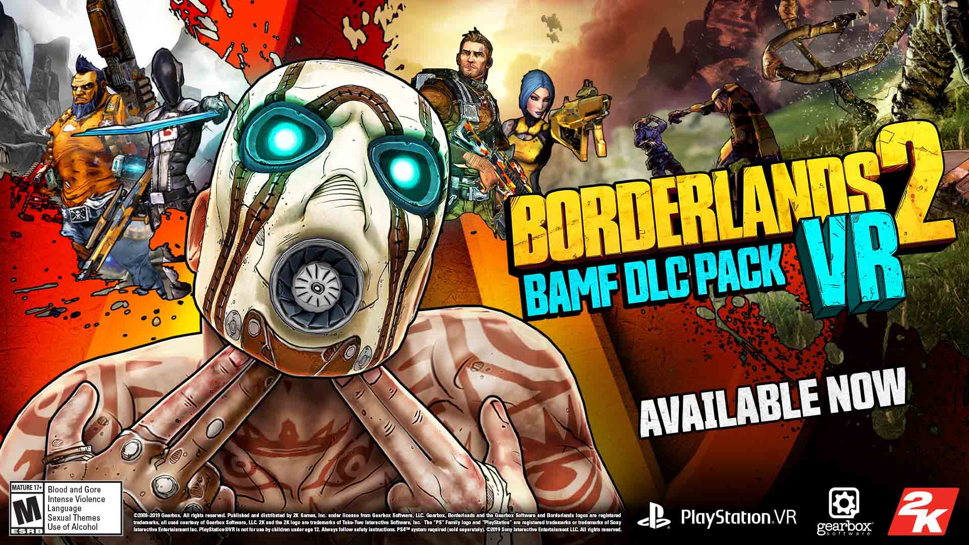 انطلاق إضافة Bad Ass Mega Fun الخاصة للعبة Borderlands 2 نسخة الـ VR.