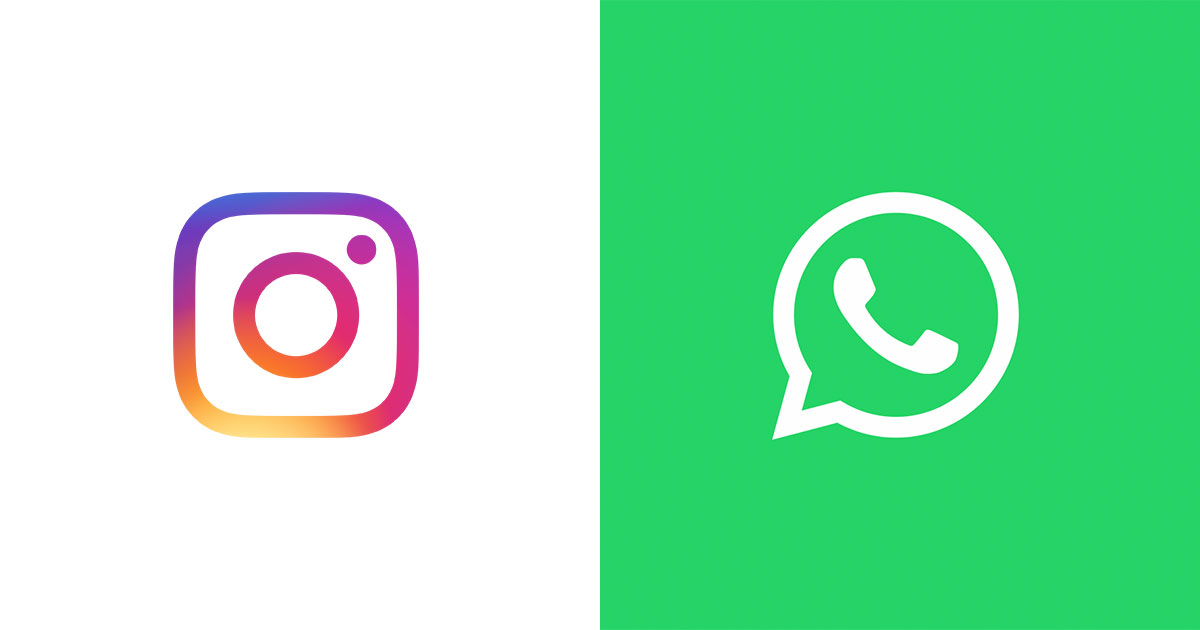 Instagram - Whatsapp