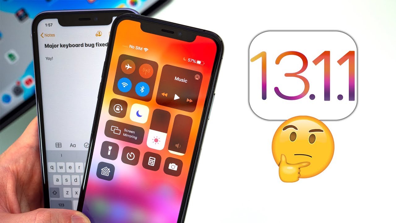 أبل تُطلق التحديث iOS 13.1.1 لحل مشكلات الإصدار السابق