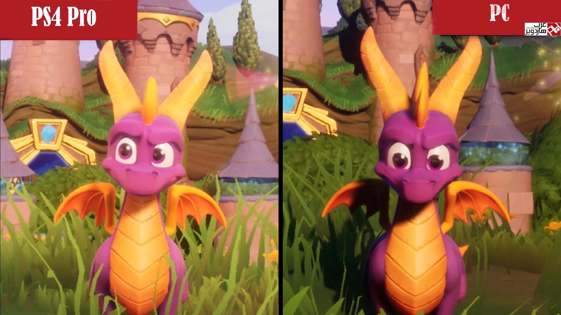 نسخة الحاسب الشخصي للعبة Spyro Reignited Trilogy في مواجهة مع نسخة الـ PlayStation 4، فمن الرابح؟ spyro reignited trilogy activision toys of bob