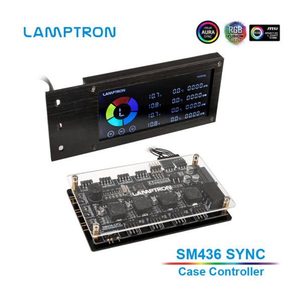 متحكم مراوح الإضاءة SM436 Sync Edition PCI قد يثير إعجابك