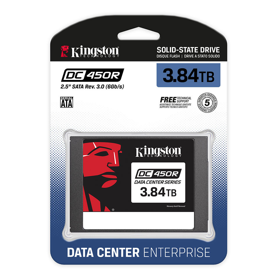 إطلاق قرص Kingston 450R SSD المخصص للفئة المهنية بسعة 3.84TB