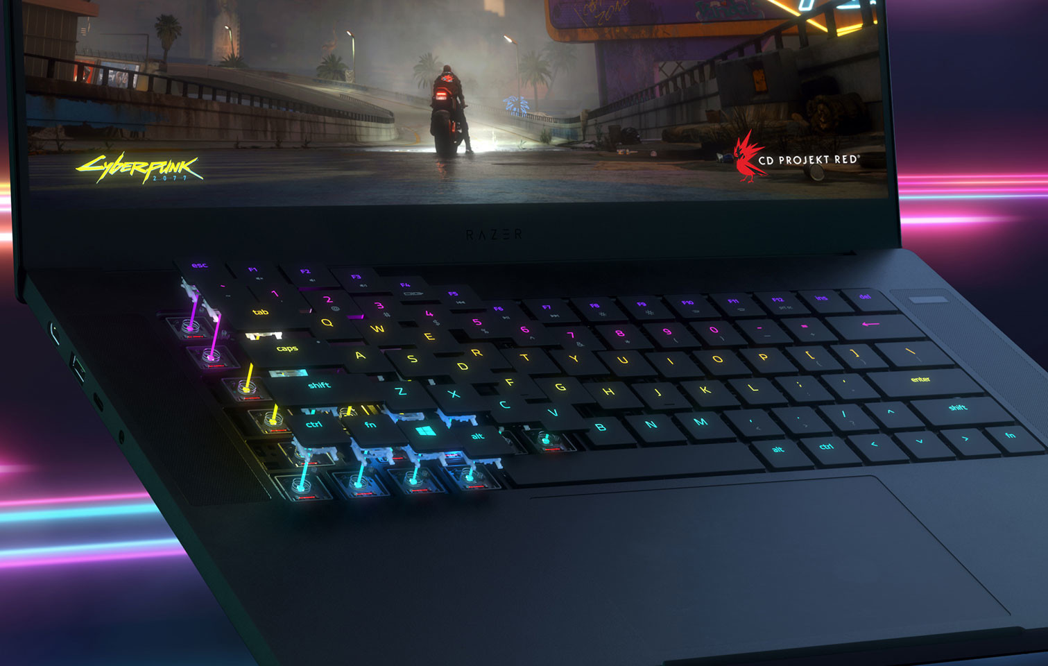 لجمهور اللاعبين Razer تقدم أول كيبورد ضوئي مصمم للأجهزة المحمولة بالعالم