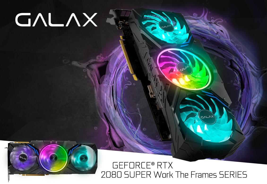 بتصميم جديد ورائع شركة GALAX تقدم بطاقات WTF RTX 20