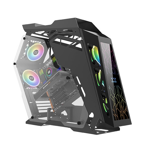 اطلع على كيس الحاسوب المفتوح XIGMATEK ZEUS Spectrum الجديد