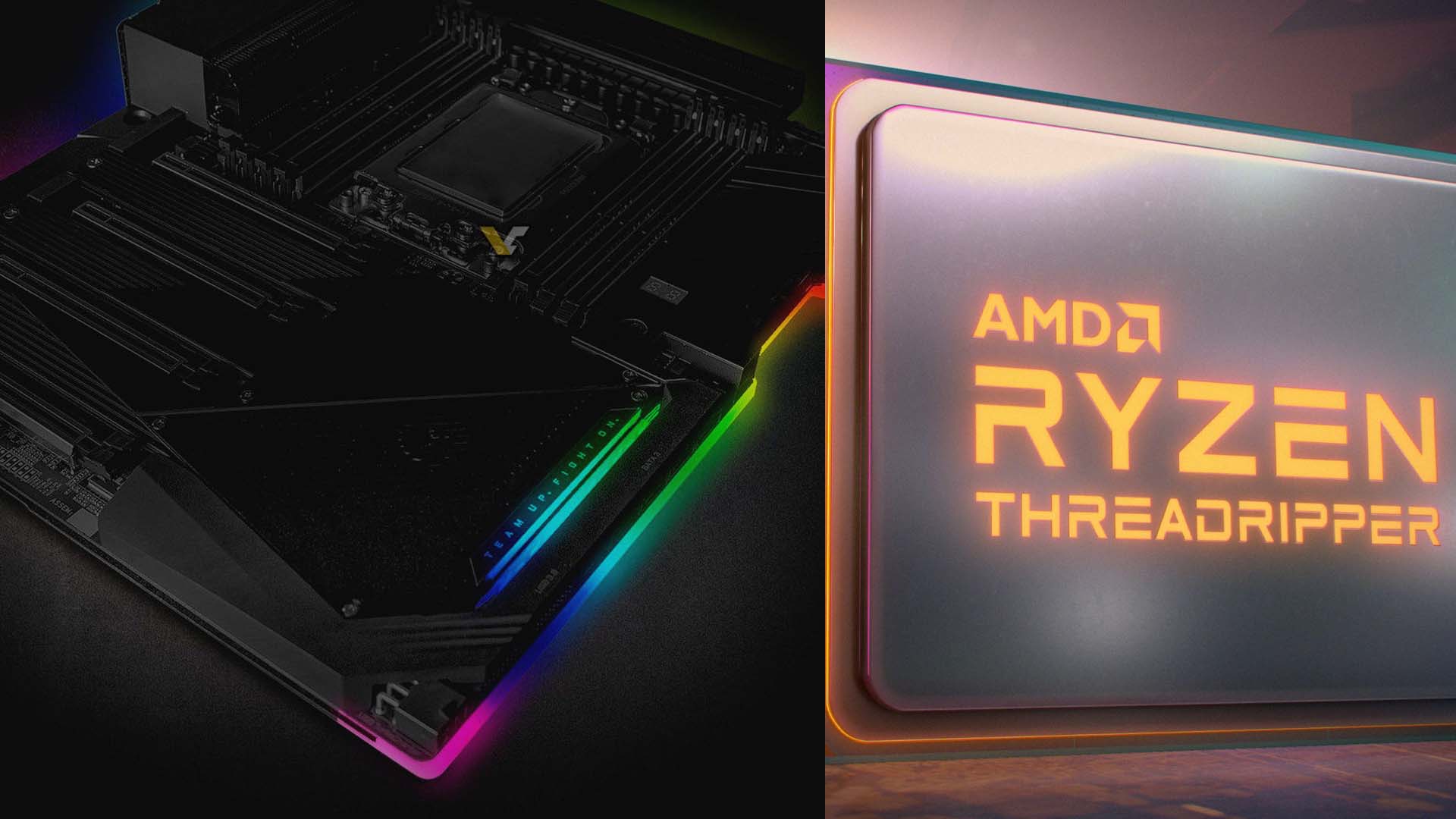 ظهور أول صورة للوحة بشريحة AMD TRX40 الجديدة من AORUS