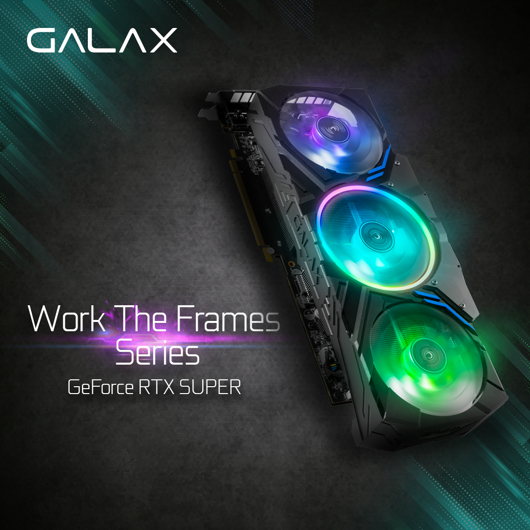 بتصميم جديد ورائع شركة GALAX تقدم بطاقات WTF RTX 20