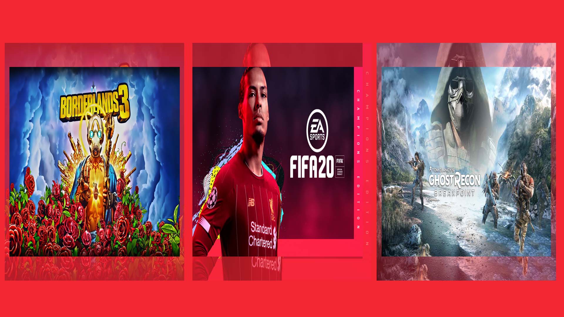 لعبة Tom Clancy's Ghost Recon Breakpoint تفشل في إزاحة FIFA 2020 من المركز الأول في