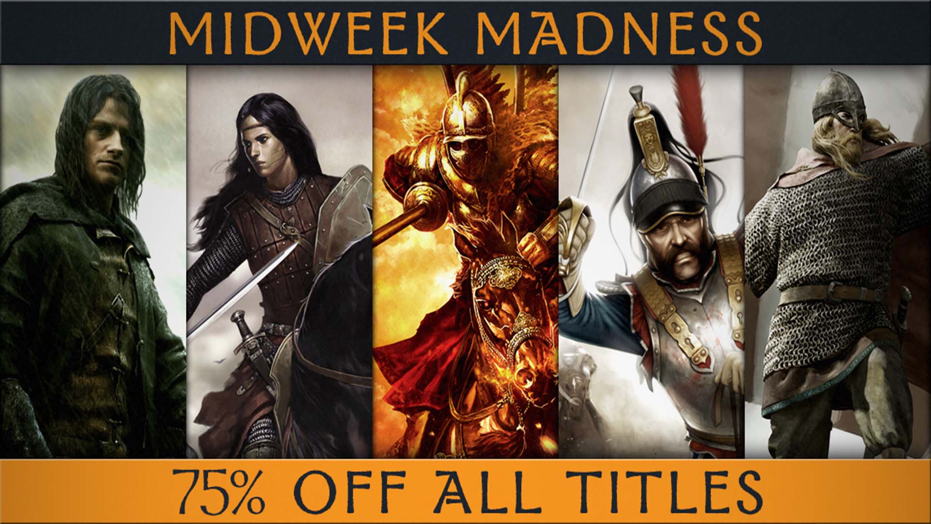 أحصل على سلسلة Mount & Blade من المطور TaleWorlds والناشر Paradox بخصم يصل إلى 75%.