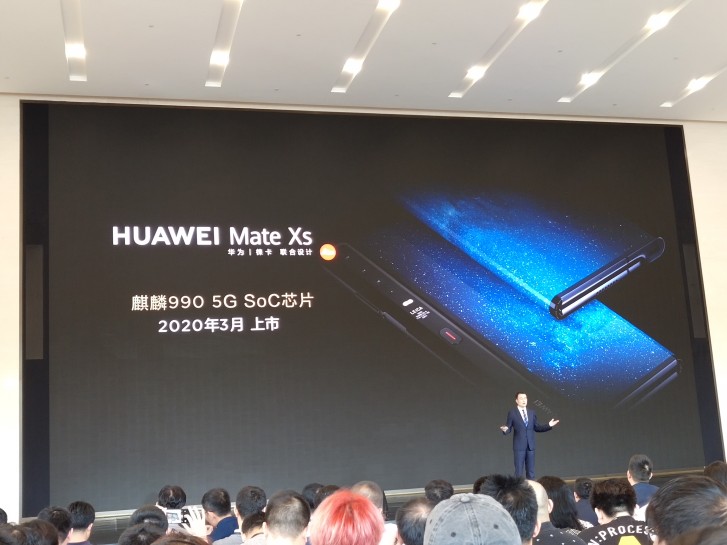 Huawei Mate Xs سيأتي مع رقاقة Kirin 990 5G في مارس القادم