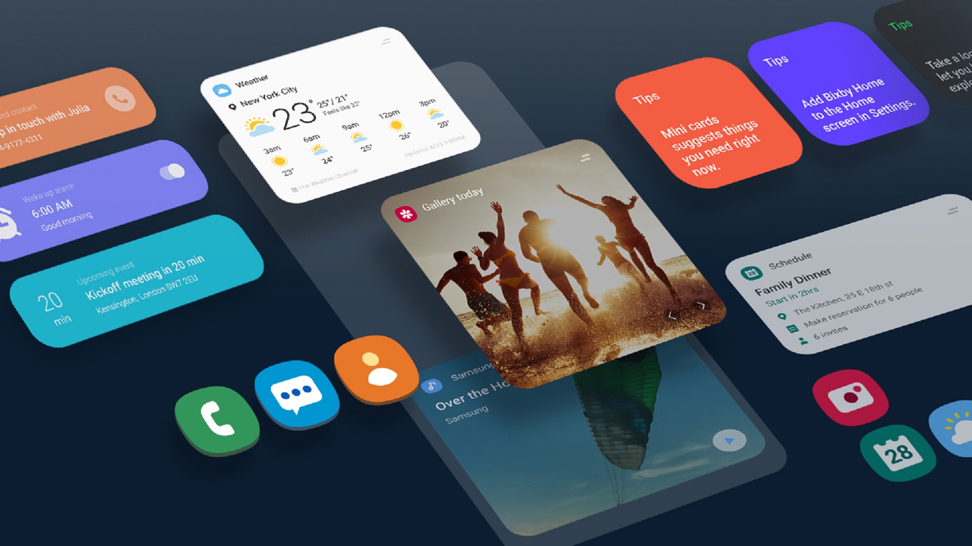 تعرف على المميزات والتحسينات الجديدة في واجهة سامسونج One UI 2.0