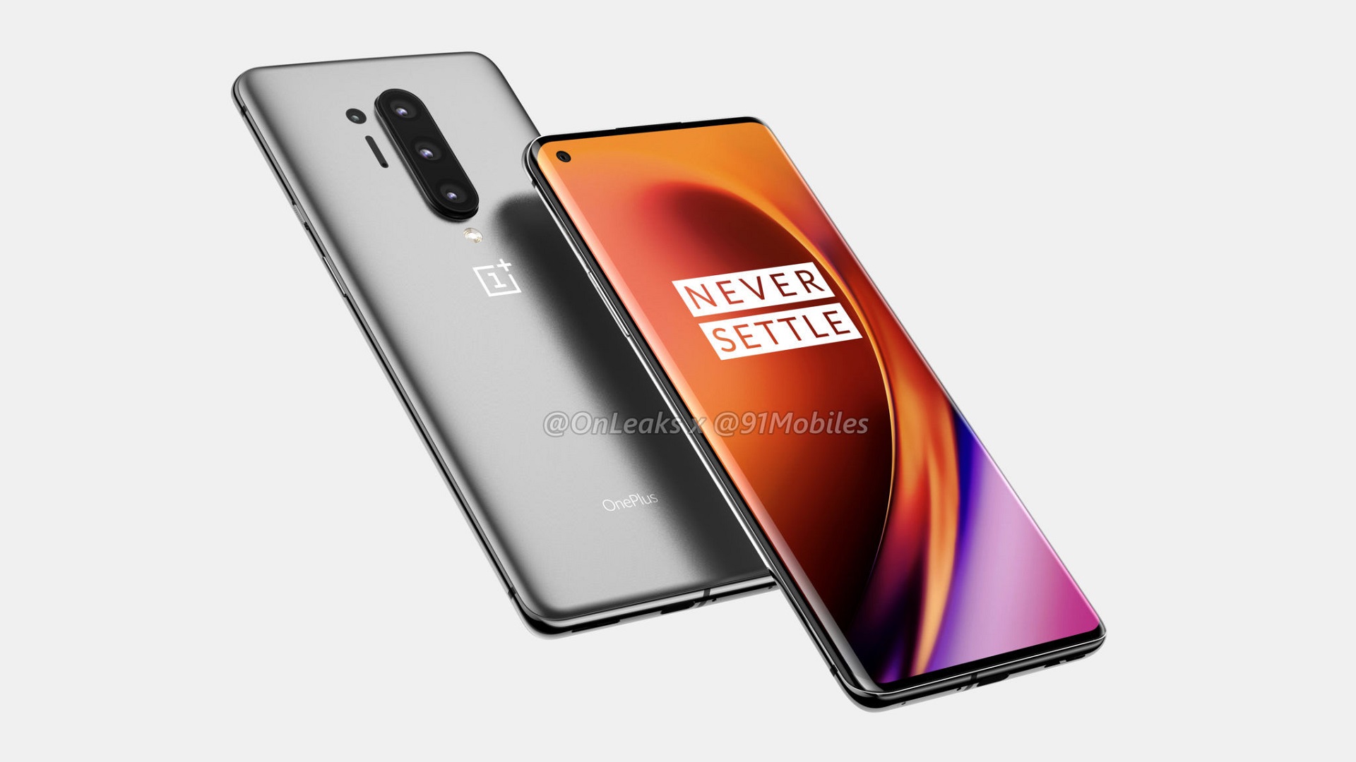 شاهد بالصور: تسريب التصاميم الأولية لهاتف OnePlus 8 Pro